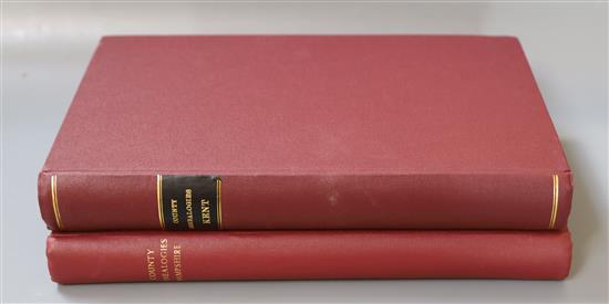 Berry, William - County Genealogies, for Hants, 1833, Kent, 1830 and Buckinghamshire (a facsimilie of 1837) (3)